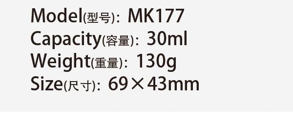 Original catalog specifications for MK177