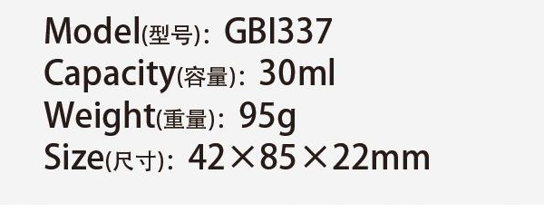 Original catalog specifications for GBI337