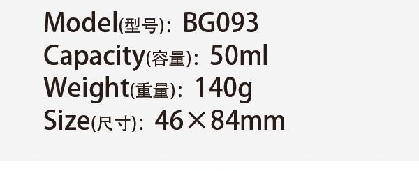 Original catalog specifications for BG093