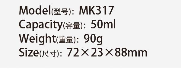Original catalog specifications for MK317