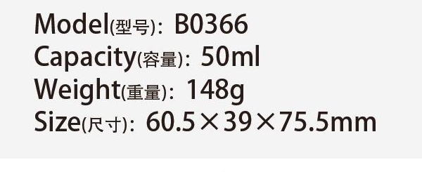 Original catalog specifications for B0366