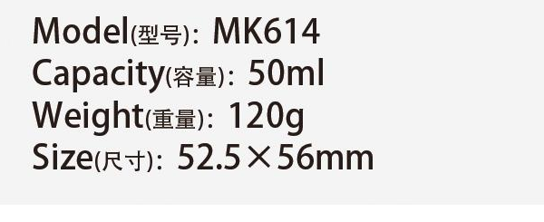 Original catalog specifications for MK614